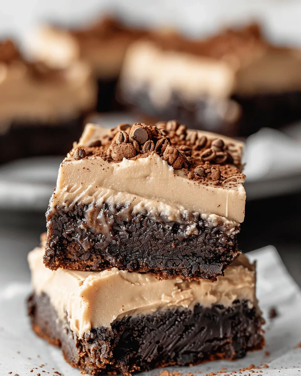 Frosted Coffee Brownies: Indulgent Treat for Every Coffee Lover