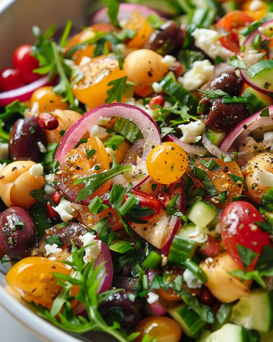 Divorce Salad: Easy Recipe with Turkey Bacon and Chicken Ham