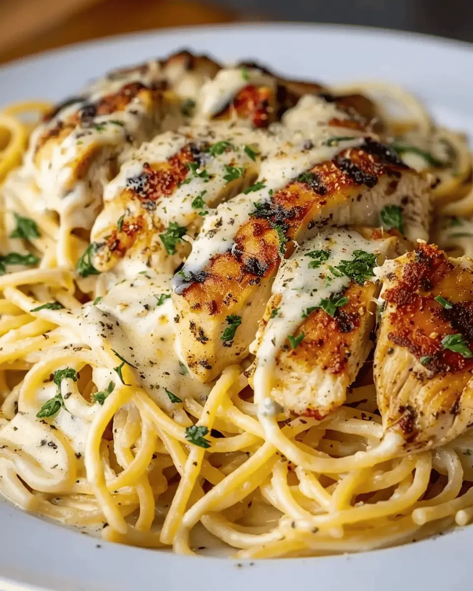 Creamy Cajun Chicken Spaghetti: Indulgent Garlic Mozzarella Delight