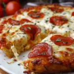 Pizza Style Cottage Cheese Bake