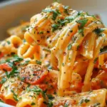 Creamy Tomato Garlic Pasta