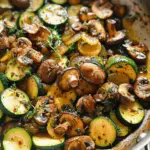 Skillet Zucchini and Mushrooms