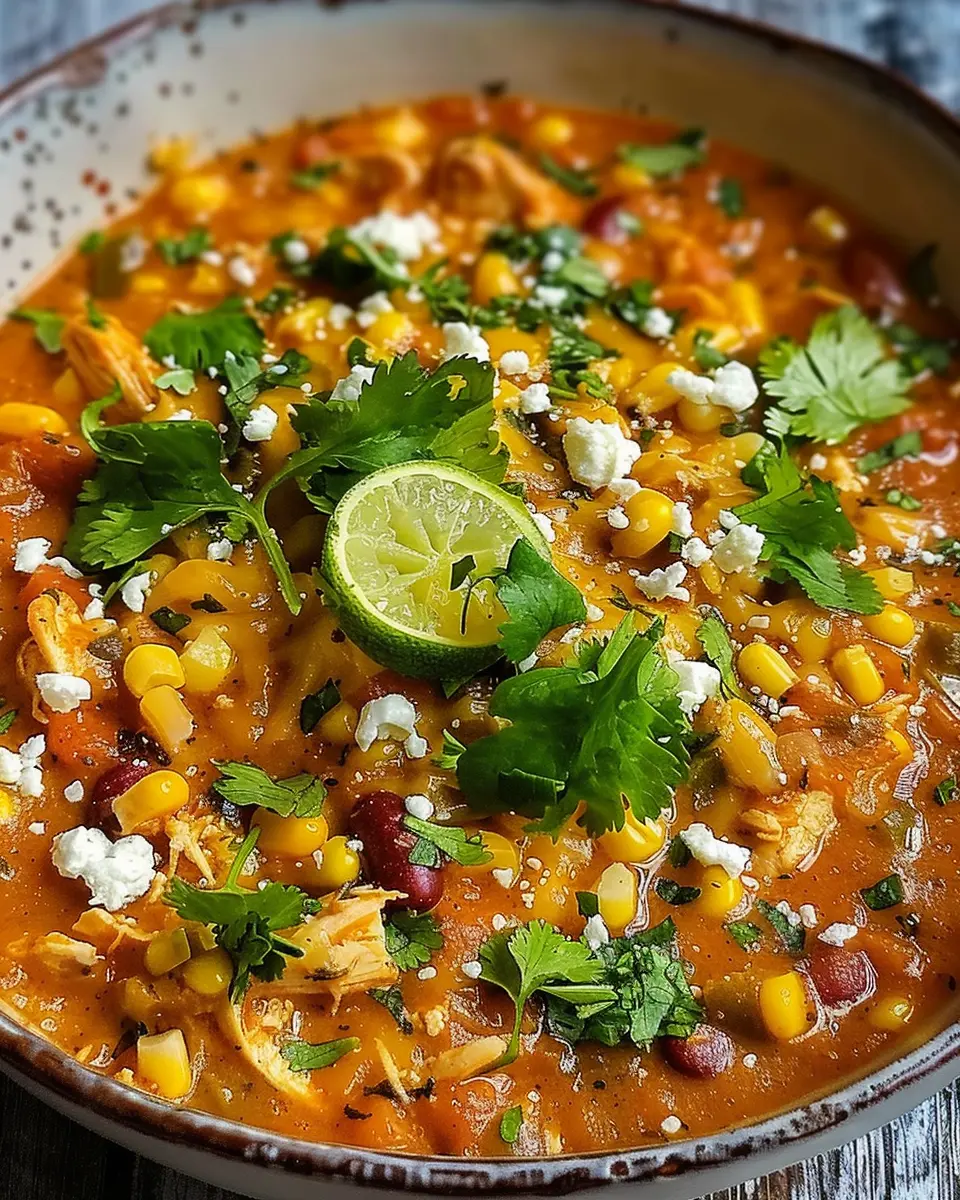 Street Corn Chicken Chili Recipe: Easy Comfort with Turkey Bacon