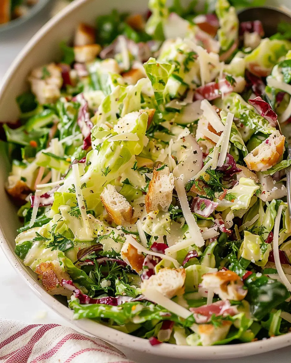 Famous La Scala Chopped Salad Recipe: A Fresh Twist with Turkey Bacon