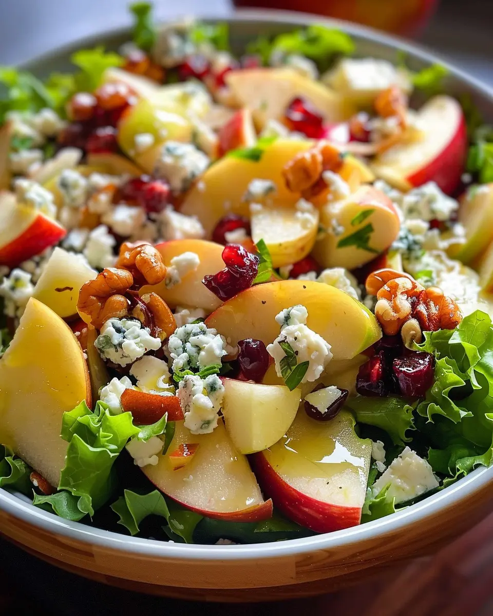 Honeycrisp Apple Feta Salad: Easy &amp; Delicious Fall Delight