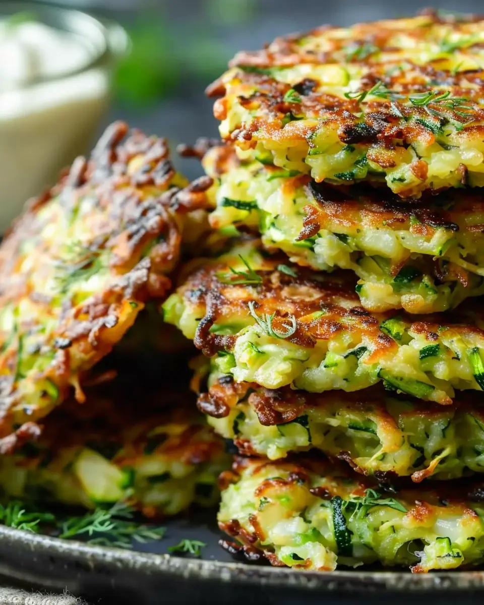 Crispy and Easy Zucchini Fritters Recipe for a Healthier Snack