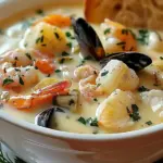 Hearty Nova Scotia Seafood Chowder