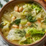 Lemon Dill Cabbage Soup