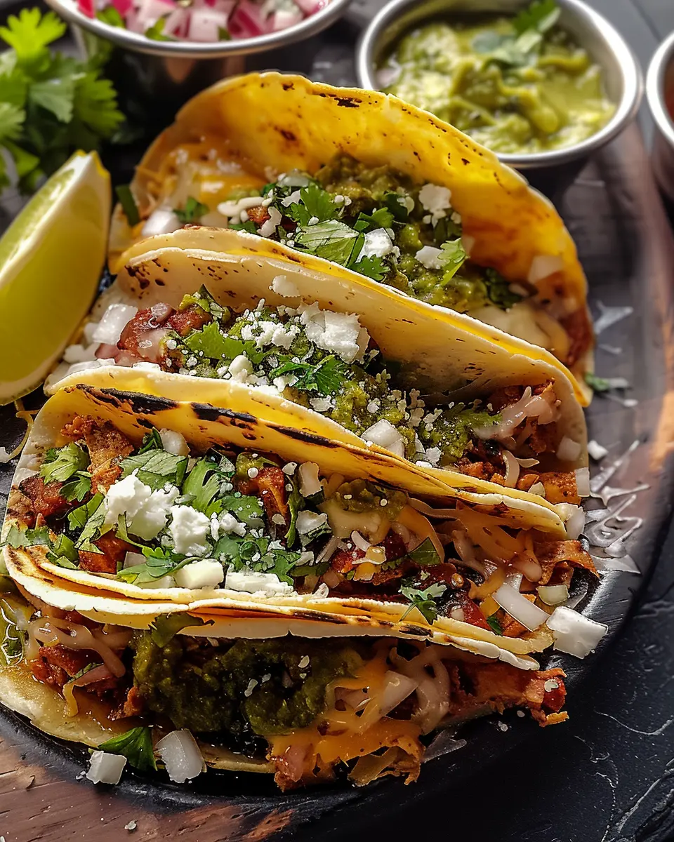 Drowned Tacos: Indulgent Recipe with Turkey Bacon and Chicken Ham