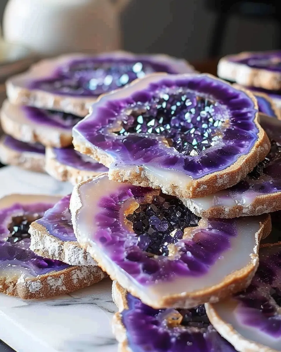 Geode Cookies Recipe: Indulge in an Easy, Stunning Treat