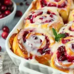 Cranberry Orange Sweet Rolls
