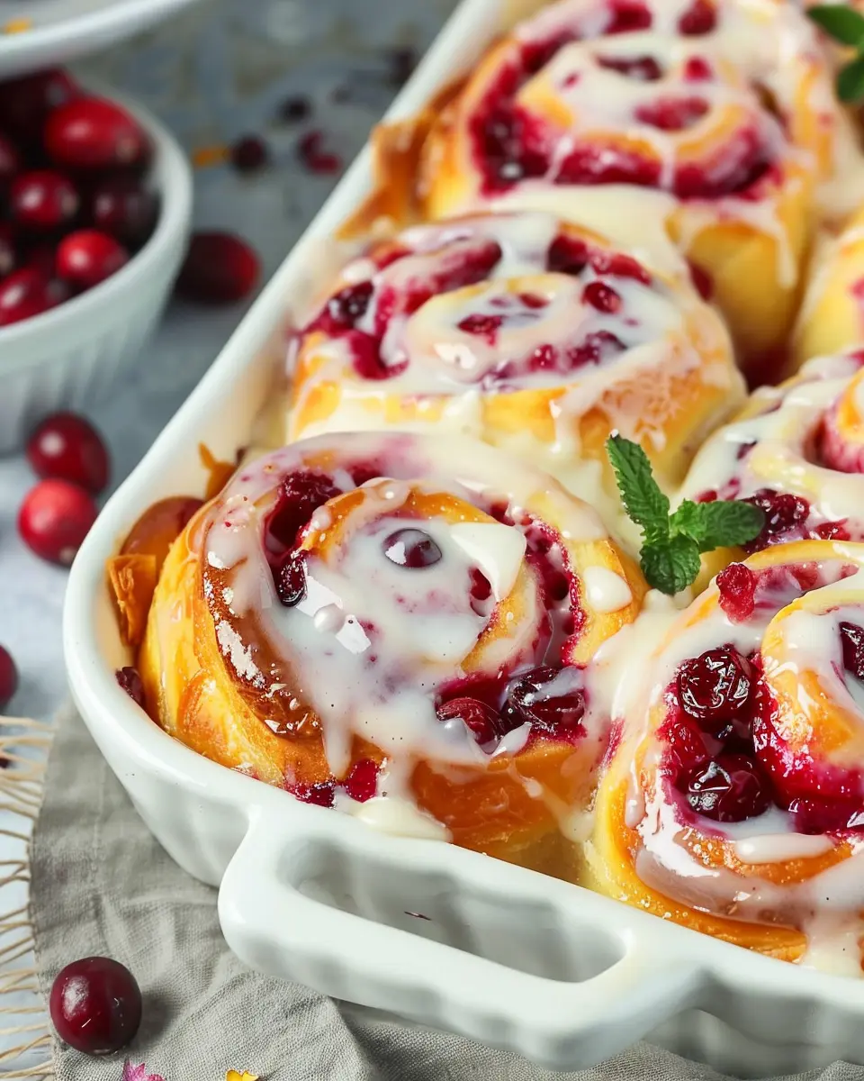 Cranberry Orange Sweet Rolls: The Best Homemade Treats for All