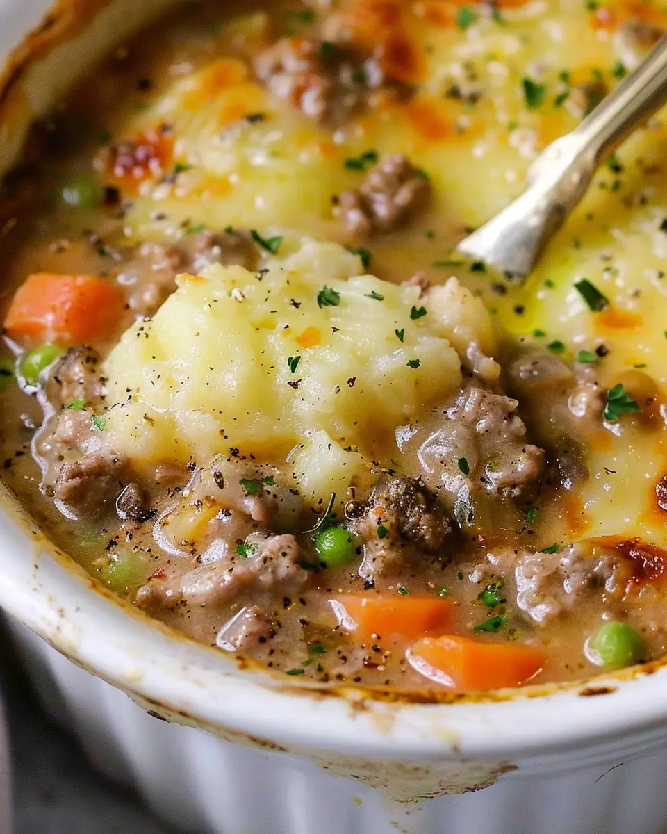 Protein Packed Shepherd’s Pie Soup