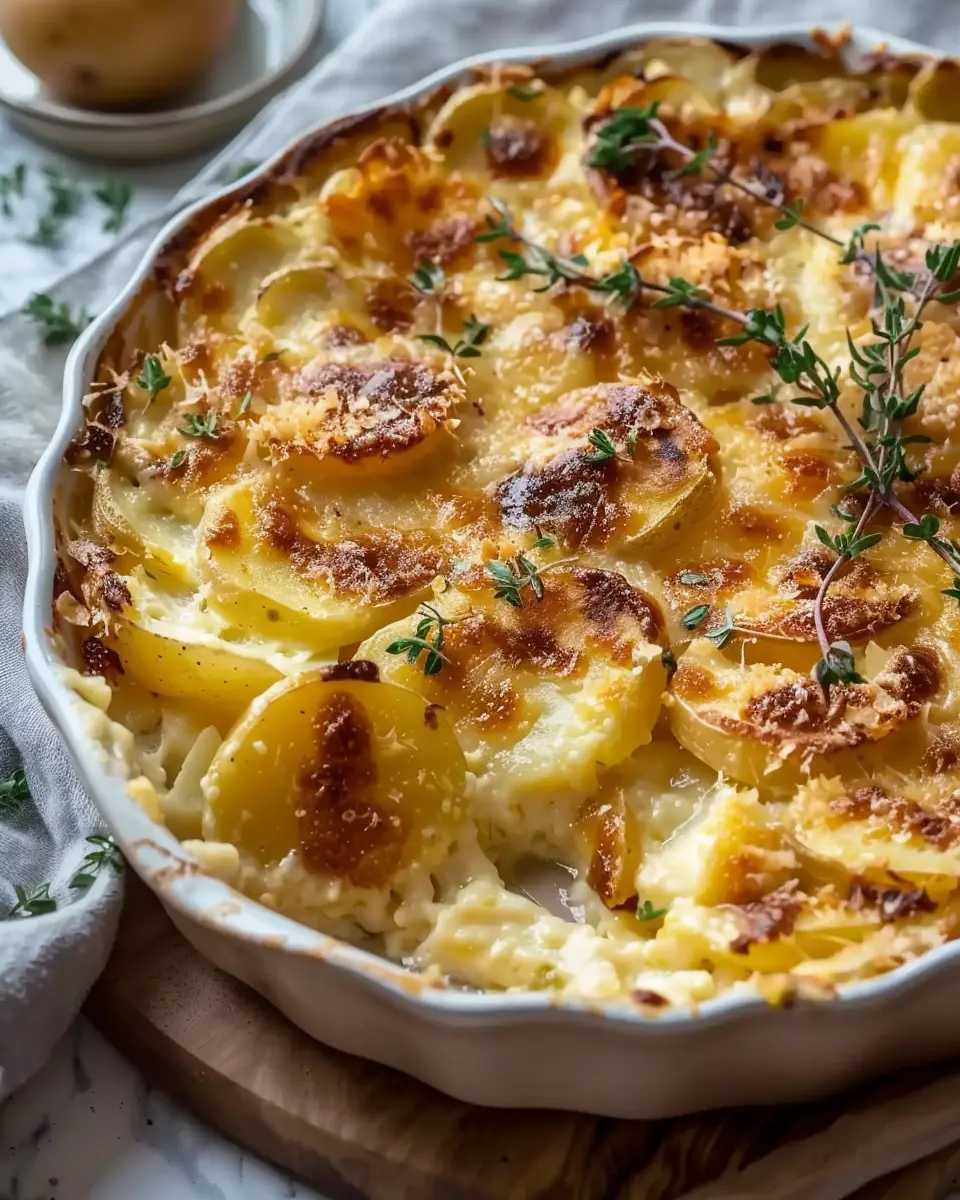 Creamy Potato and Leek Gratin: The Best Comfort Food Delight
