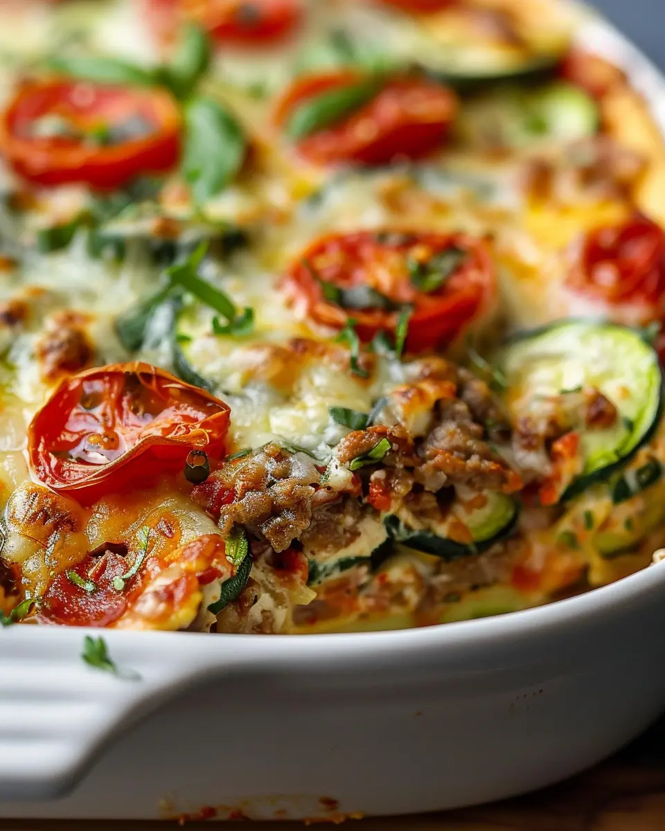 Zucchini Pizza Casserole: A Healthy &amp; Delicious Family Favorite