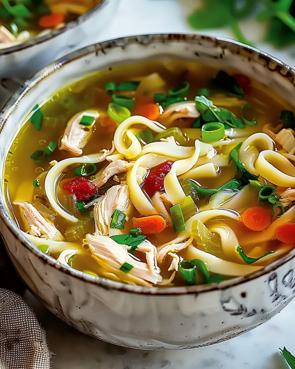 Ginger Garlic Chicken Noodle Soup: The Cozy Best for Home Chefs