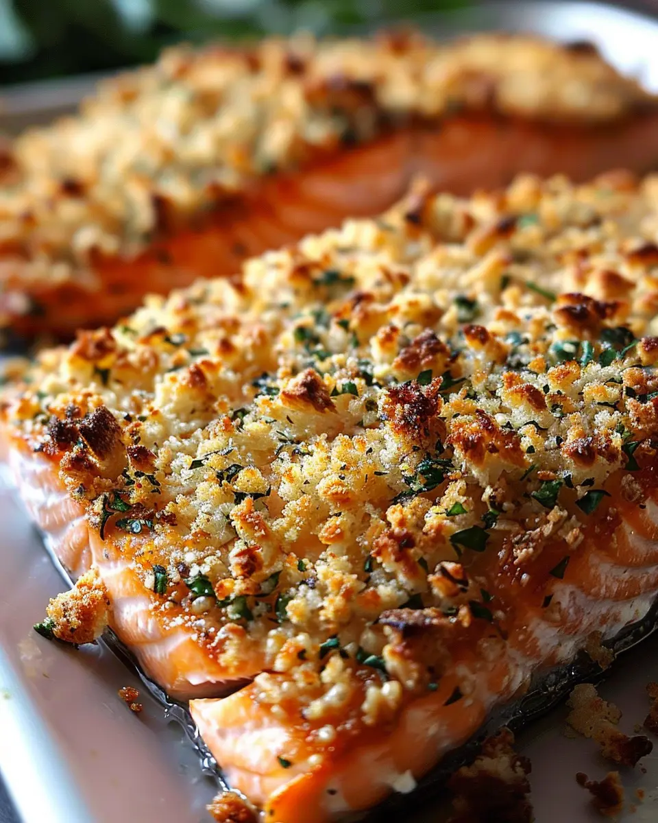 Crispy Parmesan Crusted Baked Salmon: The Best Healthy Delight