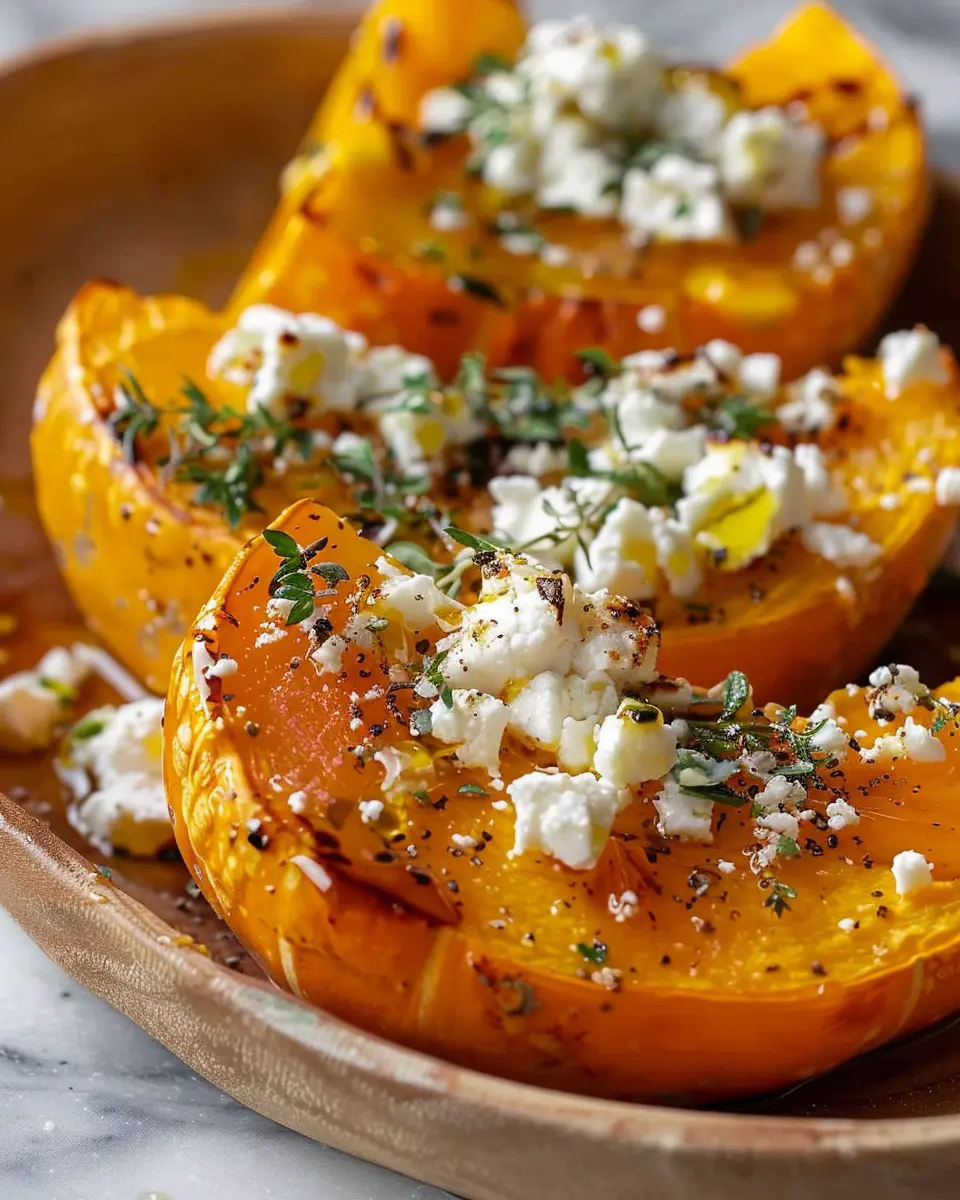 Pumpkin With Feta &amp; Honey: The Best Cozy Fall Delight