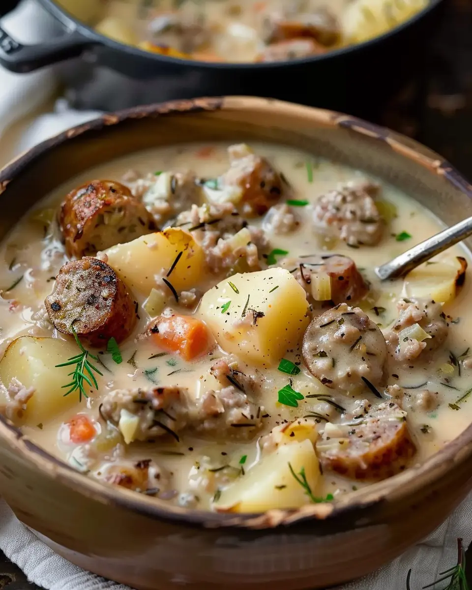 Potato and Sausage Chowder: A Cozy, Hearty Delight for All