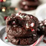 Peppermint Brownie Cookies