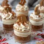 No-Bake Gingerbread Cheesecake Cups