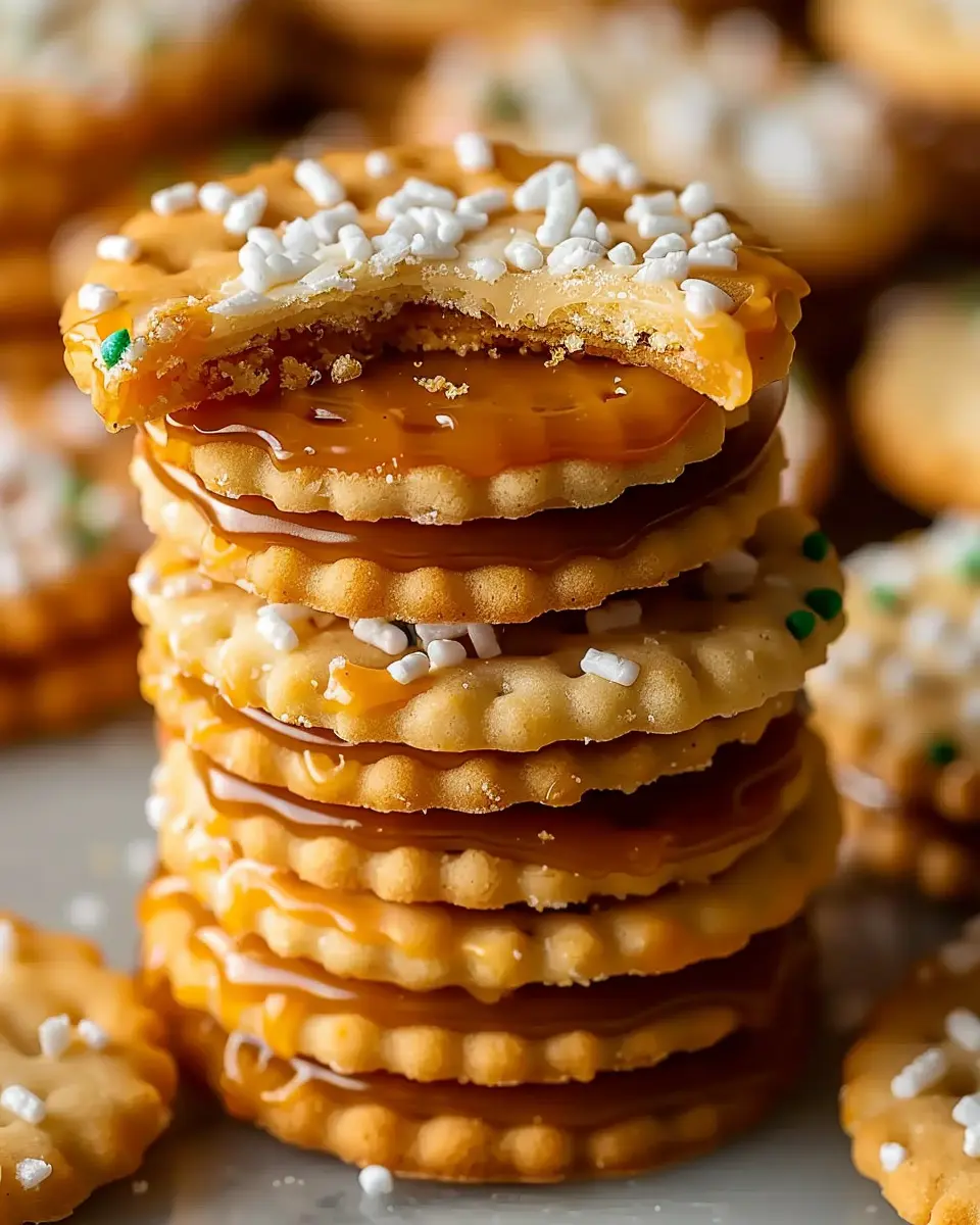 Caramel Ritz Cracker Christmas Cookies: The Best Indulgent Treat