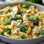 Creamy Rotisserie Chicken Broccoli Pasta