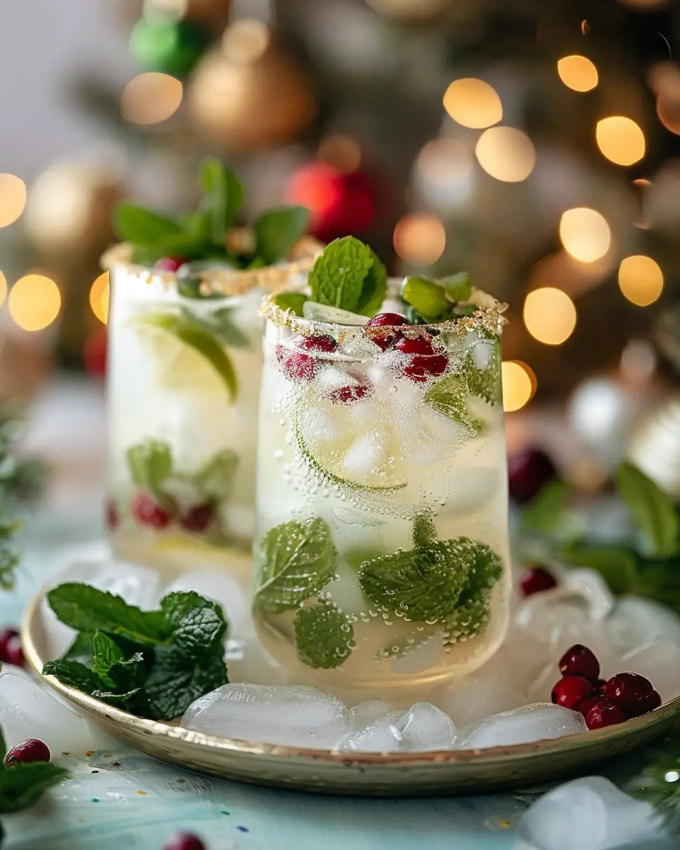 White Christmas Mojitos: Refreshingly Festive and Easy to Make