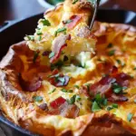 Savory Cheddar & Bacon Dutch Baby