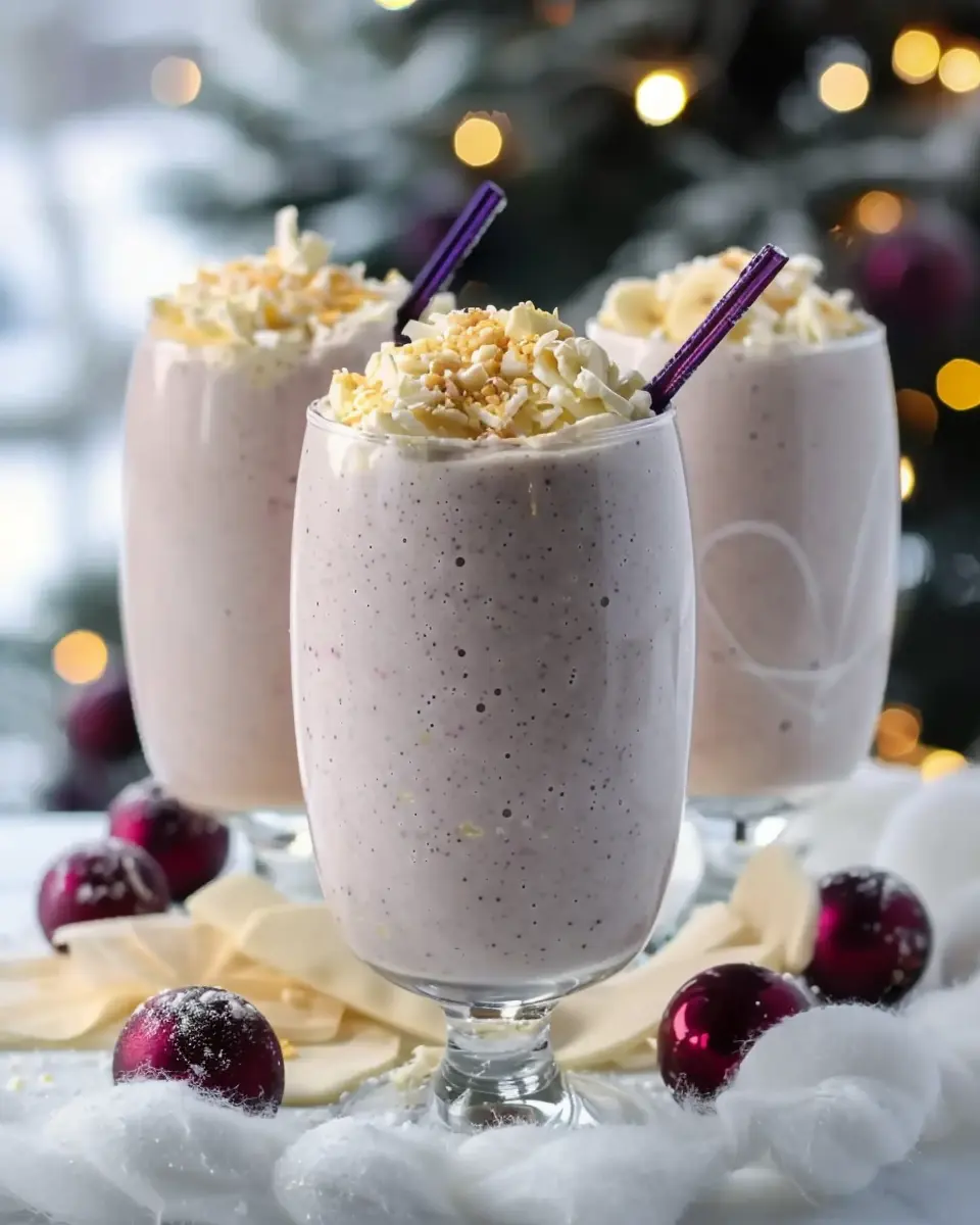 Winter Wonderland Smoothie: The Best Healthy Treat for Chilly Days
