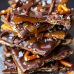 Salted Caramel Pretzel Bark