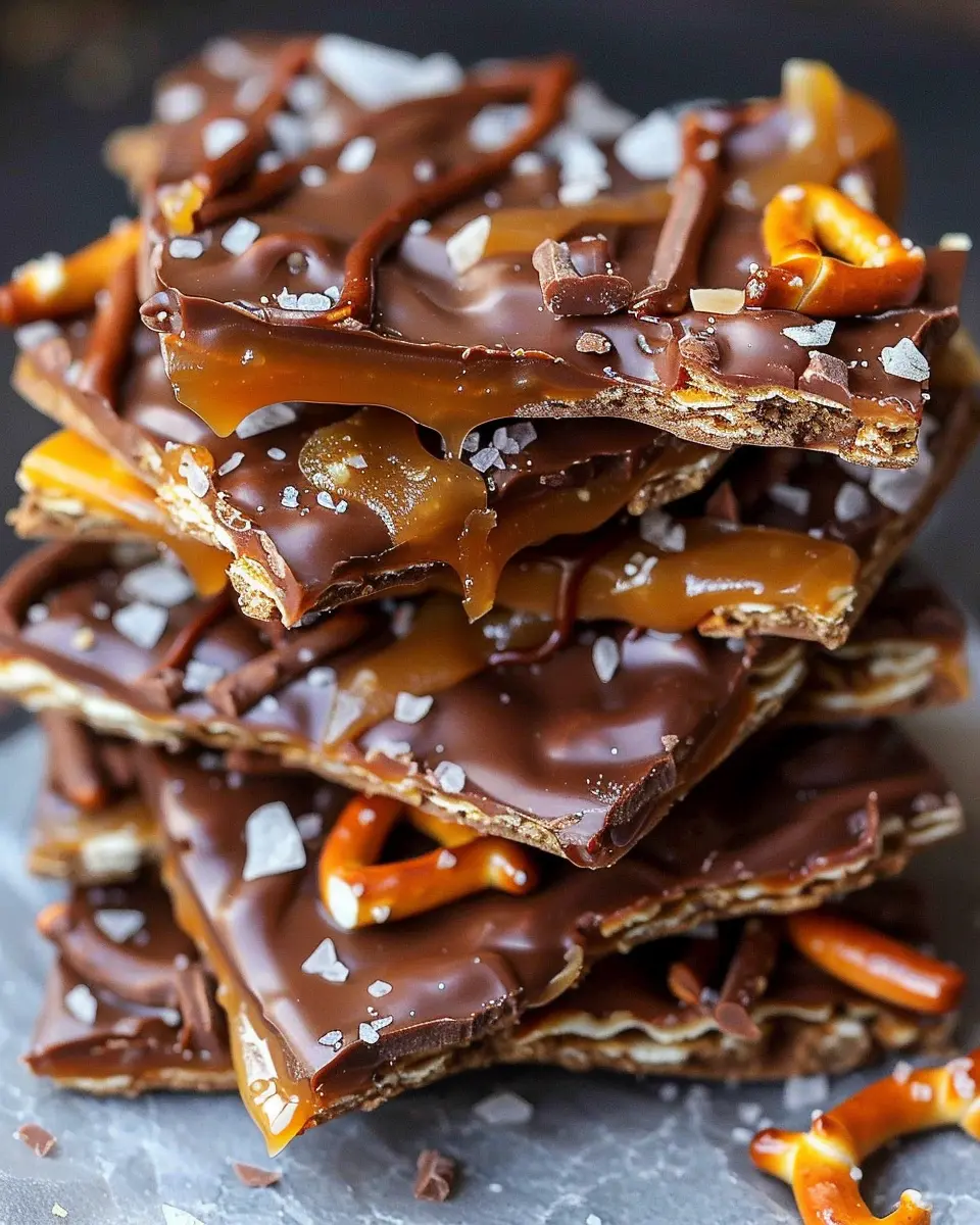 Salted Caramel Pretzel Bark: The Best Indulgent Treat at Home