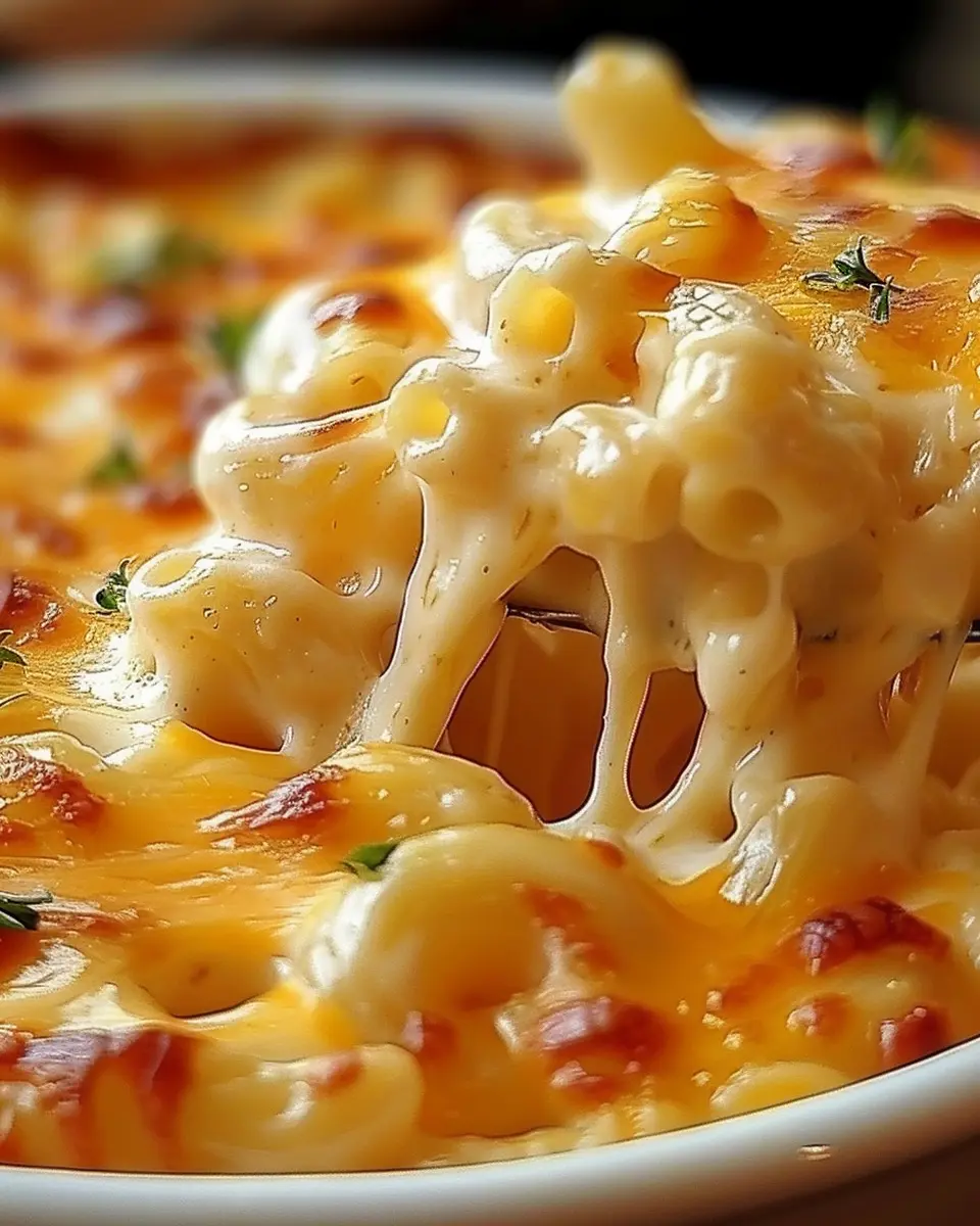 Mac and Cheese: The Best Turkey Bacon &amp; Chicken Ham Delight