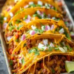 Oven-Baked Cheesy Tacos