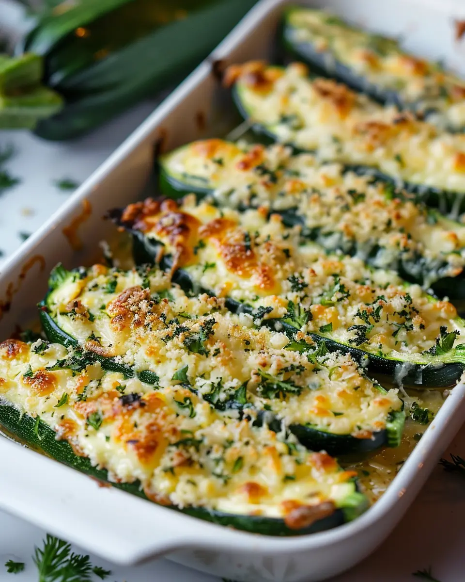 Baked Parmesan Zucchini: A Simple and Delicious Side Dish