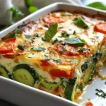 Cottage Cheese and Veggie Bake