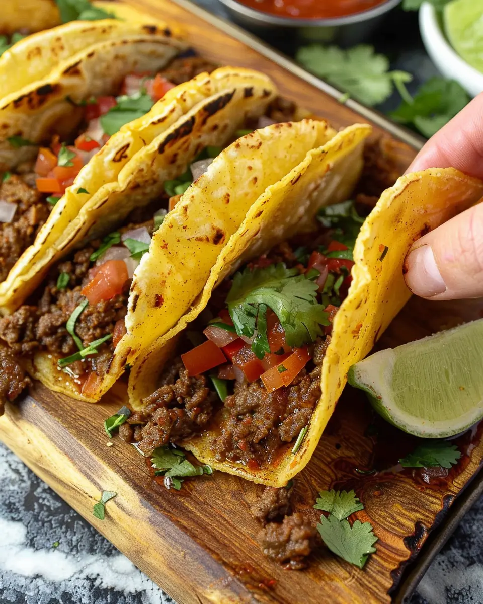Crispy Ground Beef Tacos: The Best Homemade Delight You Need